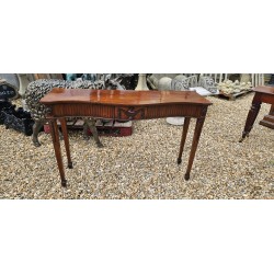 Serpintine Antique Console Table