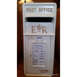 Post Box Wedding White