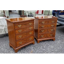 Walnut Bachelor Chest Drawers SOLD