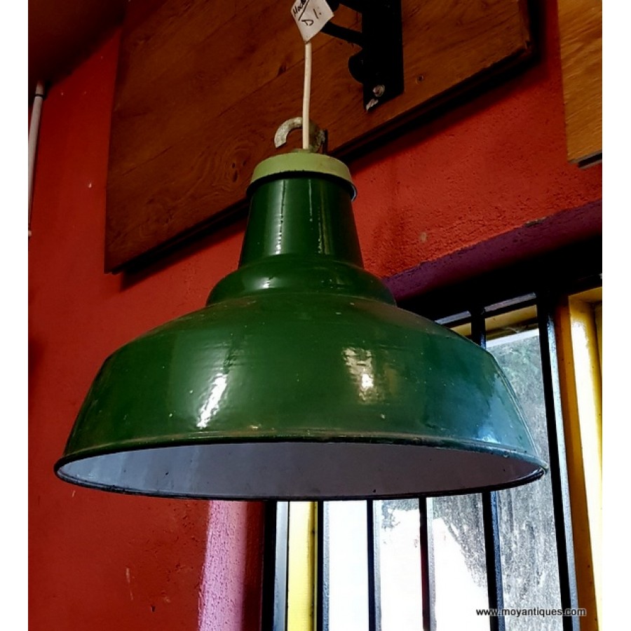 Industrial Lights Green