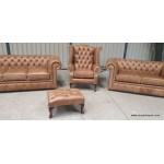 Chesterfield 3 2 1 stool ck Vintage Tan 