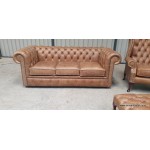 Chesterfield 3 2 1 stool ck Vintage Tan 