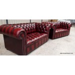 Chesterfield Pair Button Seat