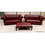 Chesterfield Pair Button Seat