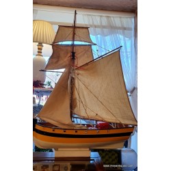 Yellow Sail Boat