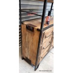 Industrial Bookase Rustic