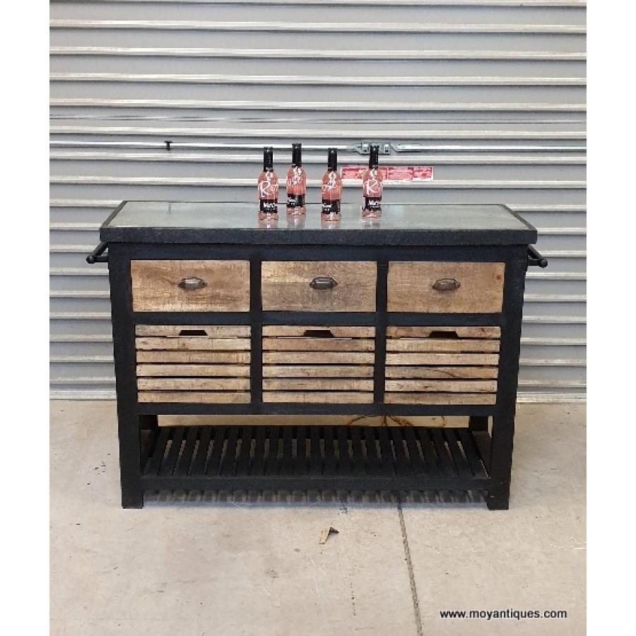 Industrial Cabinet Rustic