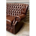 Chesterfield Wraparound Antique Brown