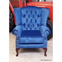 Chesterfield Queen Ann Sundance Midnight Blue