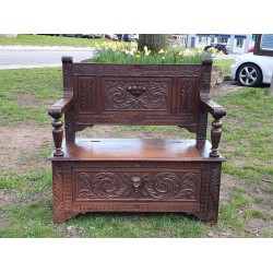 Monks Bench Oak SOLD