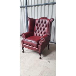 Chesterfield Wing Chair Used SOLD