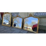 Giltwood Mirror Bevelled Glass SOLD