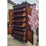 Linen Press Wardrobe Georgian