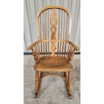 Windsor Elm wood Rocking Chair