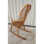 Windsor Elm wood Rocking Chair