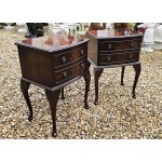 Pair Post Edwardian Bedside Cabs 