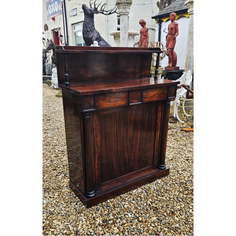 Rosewood Chiffonier Cabinet