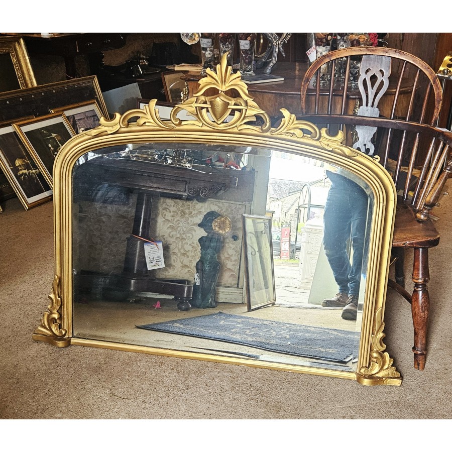 Victorian Giltwood Overmantle SOLD