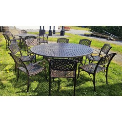 Round Table + 8 chairs