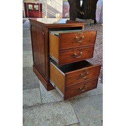 Filing Cabinet Yew wood