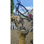 Sundial Armiliary on Plinth