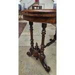 Console Games Table Walnut