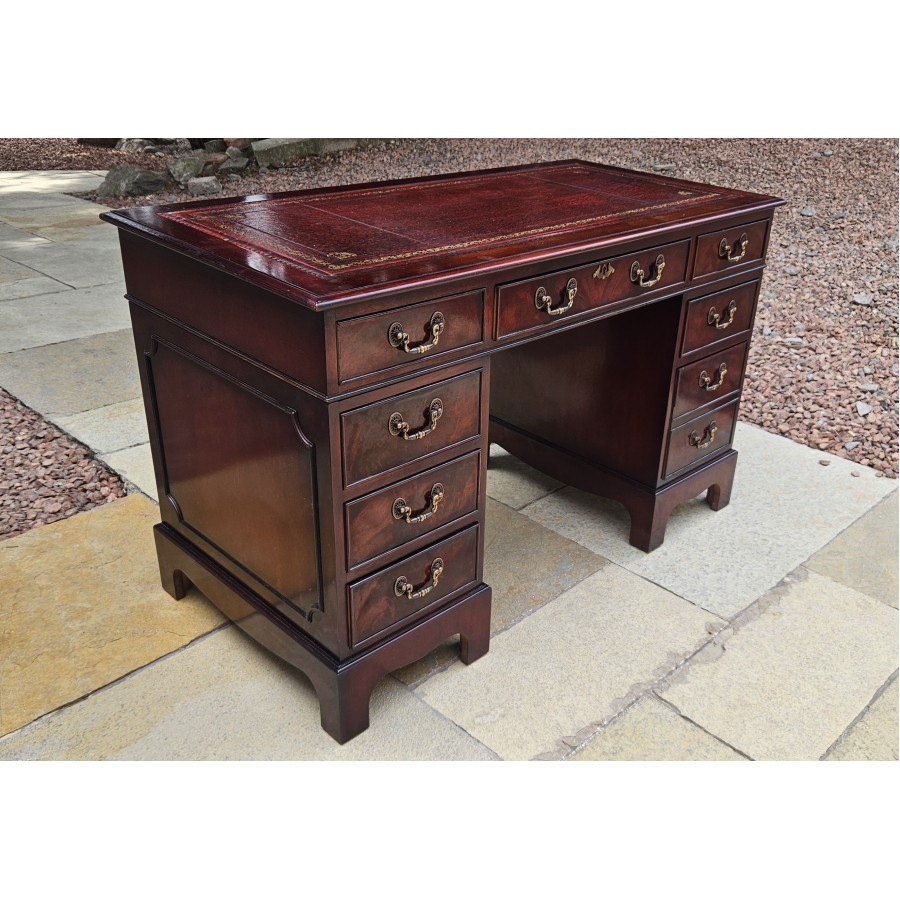 Leather Top Desk C.1990