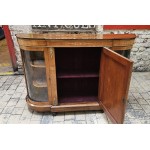 Walnut Victorian Credenza 