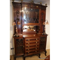 Cabinet bookcase Glazed