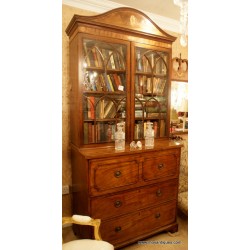 Georgian Secretaire Bookcase