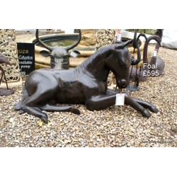 Lifesize Bronzed Foal