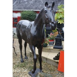 Lifesize Bronzed Horse