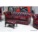 Chesterfield Suite Sofa, Wing and Tub