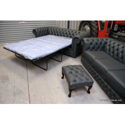 Chesterfield 3 seat sofa bed