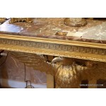 Gilt Eagle Console Table