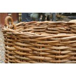 Cane Log Baskets Round