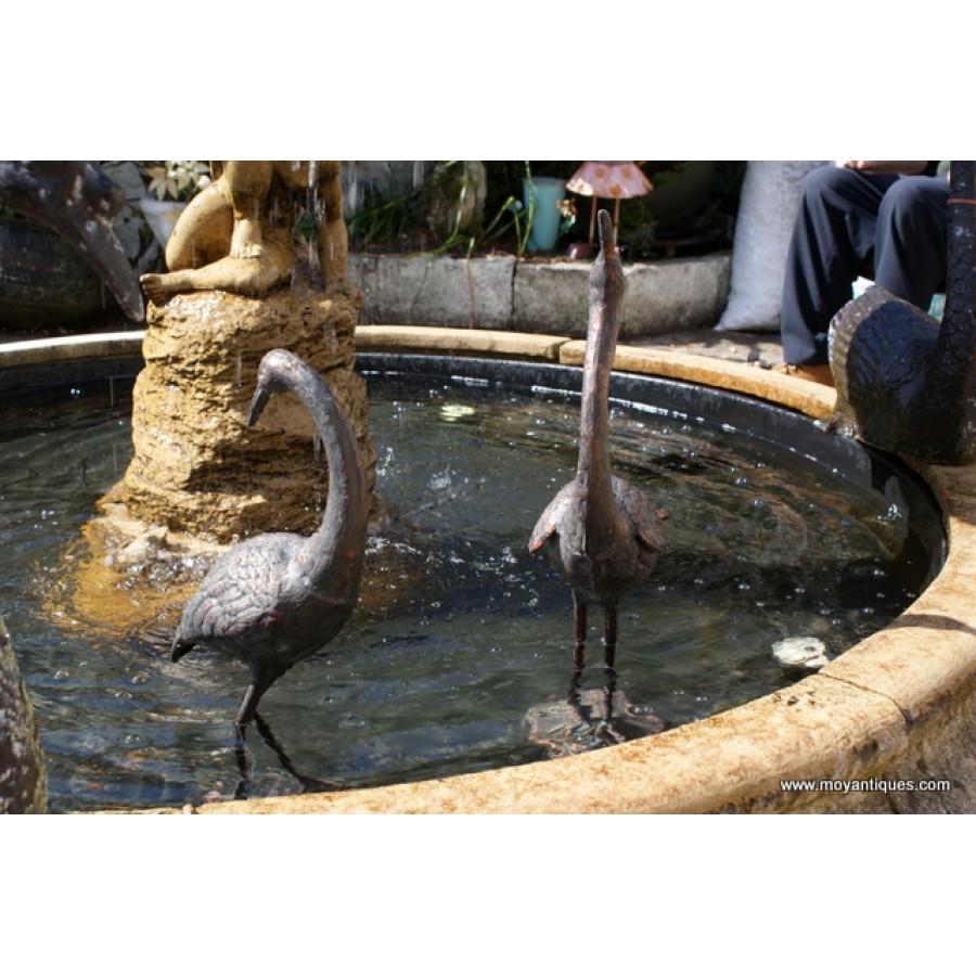 Pair Cranes Moy Antiques