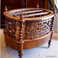 Victorian Walnut Cantebury SOLD