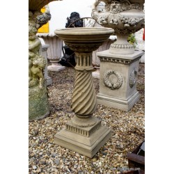 Bath Stone Bird Bath