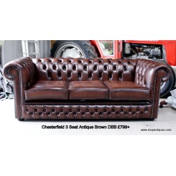 Chesterfield Sofa Double Button Front Border