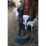 Golfer Statue Cast Iron