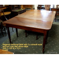 Regency Sectional Dining Table