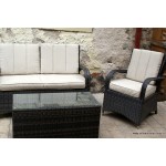 Rattan 4 Piece Garden Set SOLD