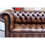 Chesterfield 3 seat Button Seat