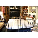 6 ft Brass and Cast Iron Bed SOLD