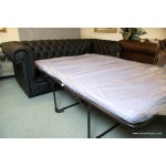 Chesterfield Black Sofa Bed