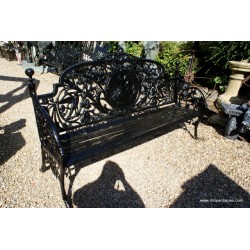 Cast Iron 4 seater bench