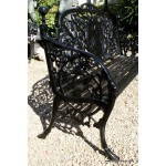 Cast Iron 4 seater bench