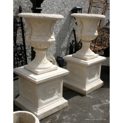 Period Style Urn on Plinth