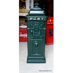 Post Box Tall Green